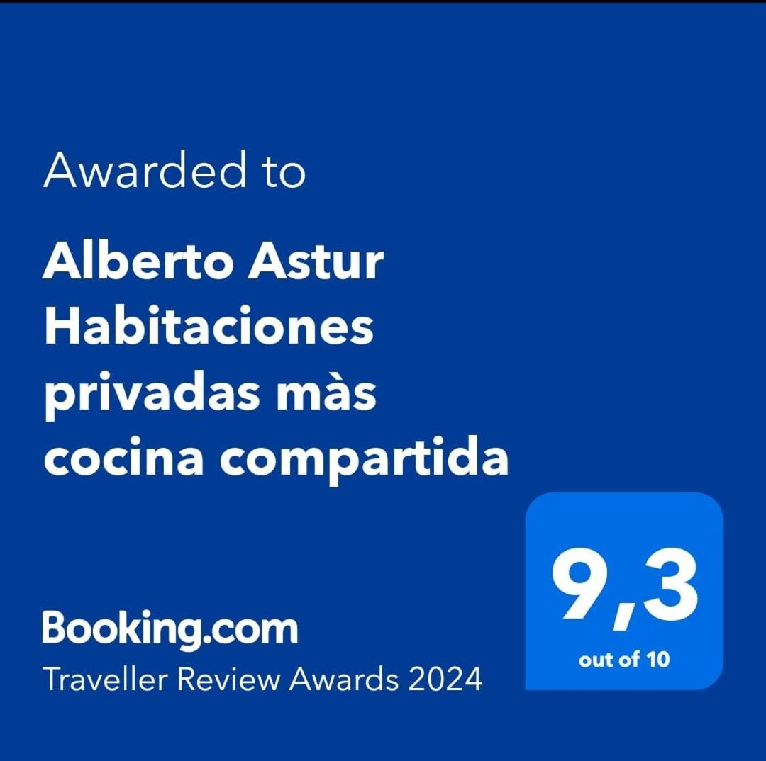 אוביידו Alberto Astur Habitaciones Privadas Mas Cocina Compartida מראה חיצוני תמונה